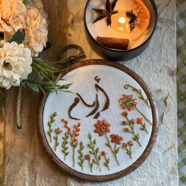 تطريز طارة بالاسم